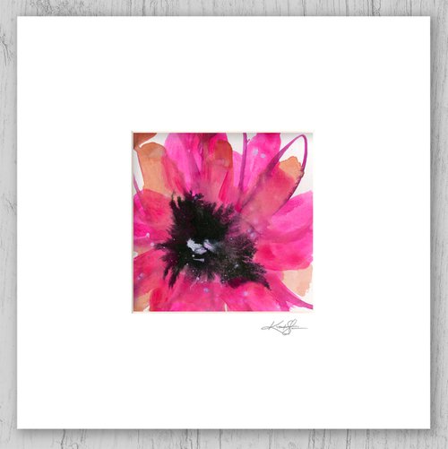 Organic Impressions 2019-40 - Flower Painting by Kathy Morton Stanion by Kathy Morton Stanion
