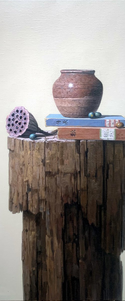 Still life:zen art c160 by Kunlong Wang