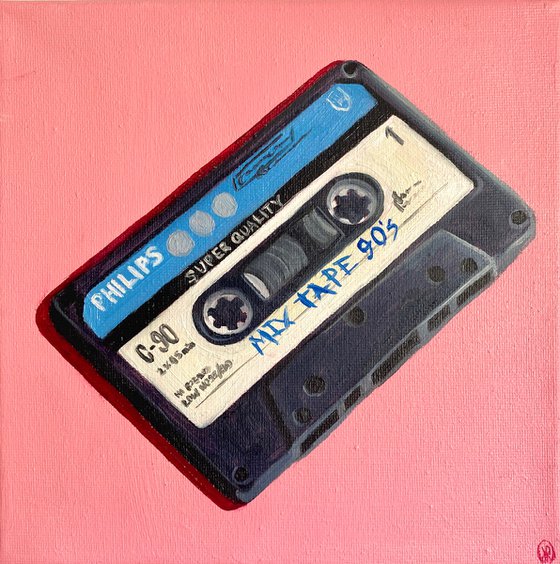 Cassette Tape - 90s Mix Tape