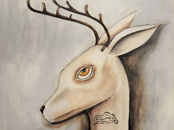 The white deer