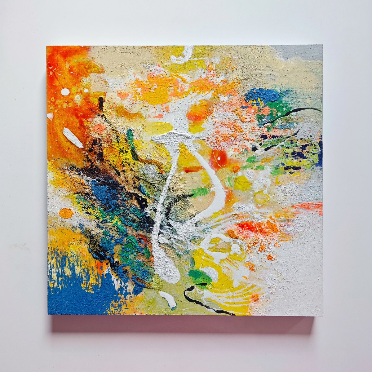  The Golden Season N°7 By Liang Hailun, 14 X 14, Artwork For Sale On Artfinder