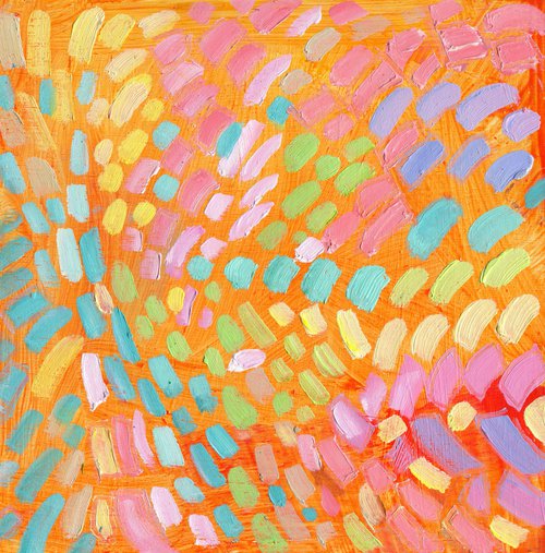Sunshine, Abstract 2 by Mary Kemp