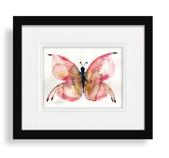 Watercolor Butterfly 2 - Abstract Butterfly Watercolor Painting