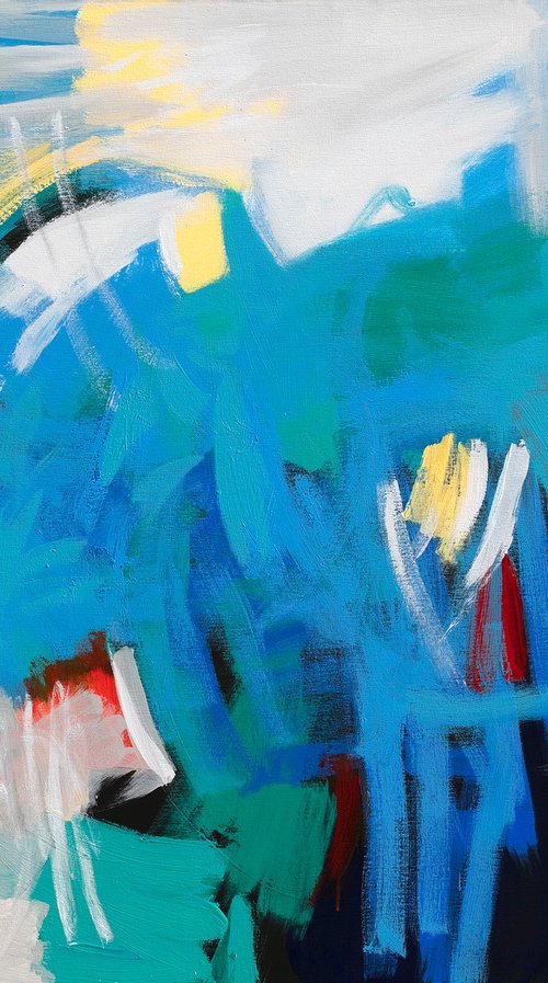 Abstract Motive. Turquoise Fragrance. by Stanislav Sidorov