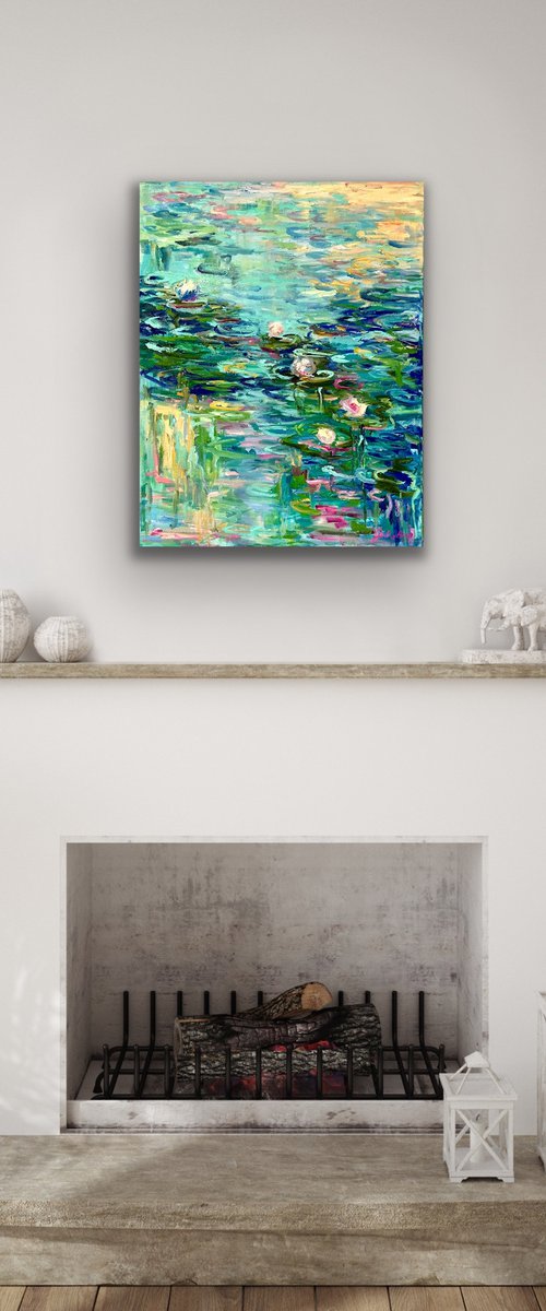 "Illusory sunrise" by Julia Borg