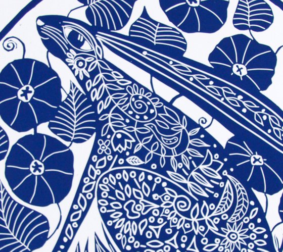 Hare and Fox, Pair of Prints