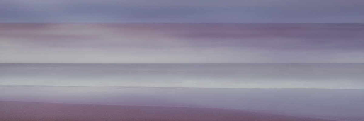 Geometric Landscape Photograph By Karim Carella, 49 X 18", ?-K31, Original Artwork