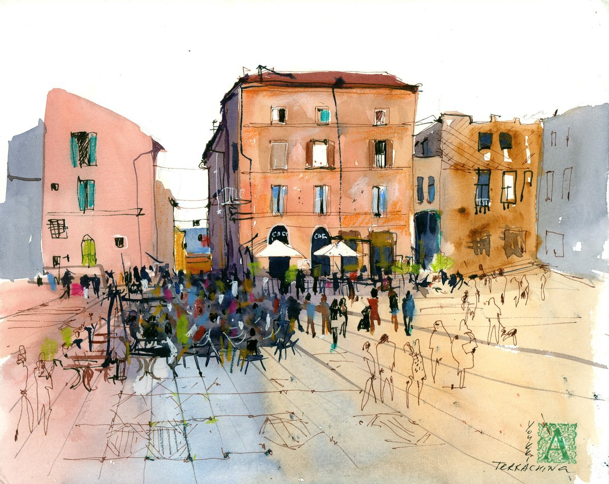 Italian Cafe Vibes by Anastasia YOUKKI Mamoshina