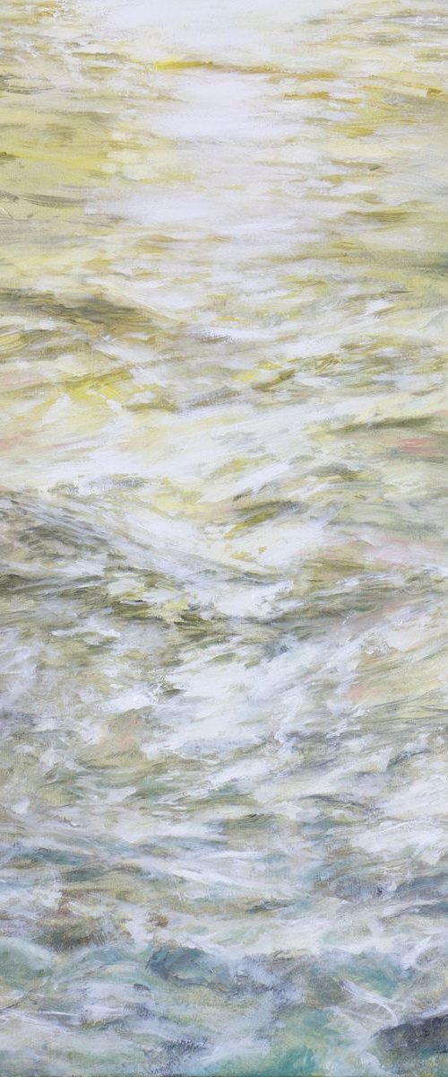 SEA (Gold & Yellow) by Duncan Hopkins