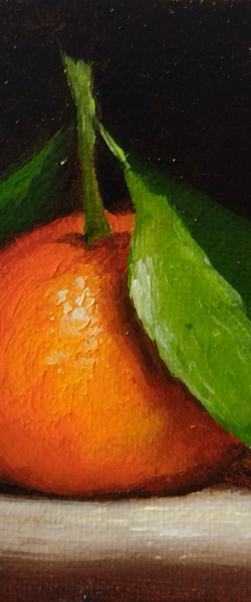 Little Clementine still life by Jane Palmer Art