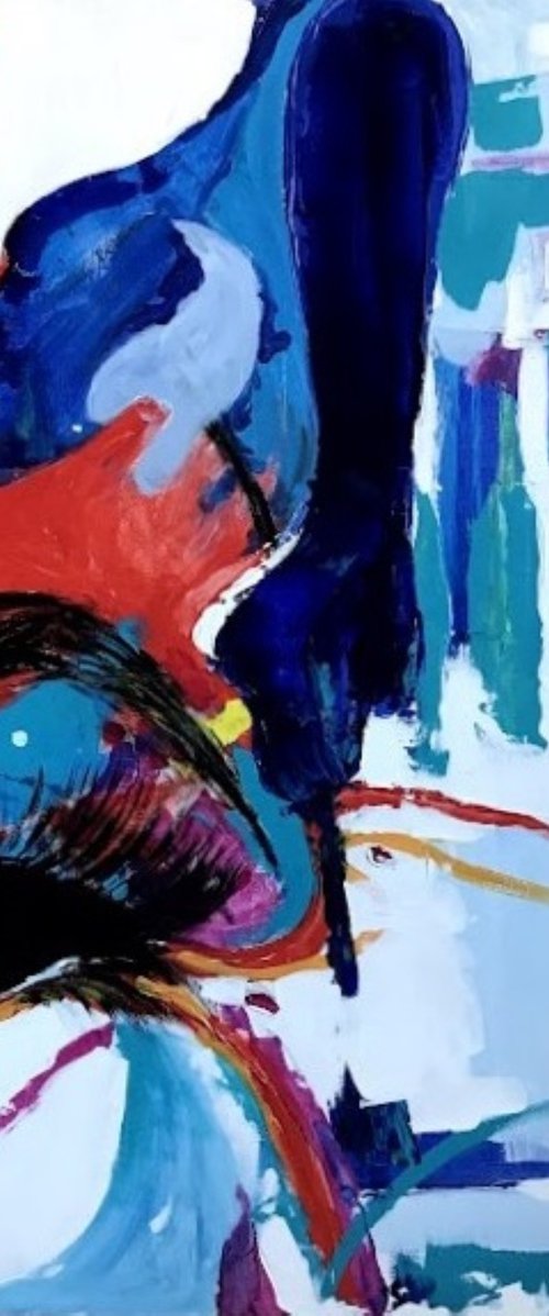 Abstract eye by Gela MIKAVA