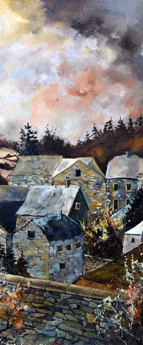 A little village Baillamont by Pol Henry Ledent