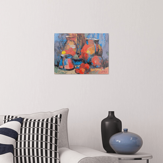 Two Jugs in Vibrant Tones