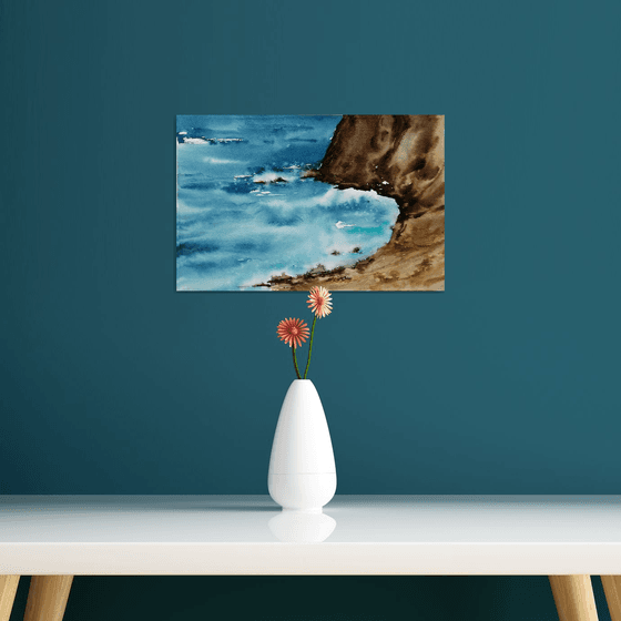 Seascape painting