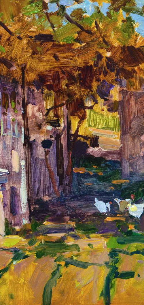 House with a vineyard by Aleksandr  Kryushyn
