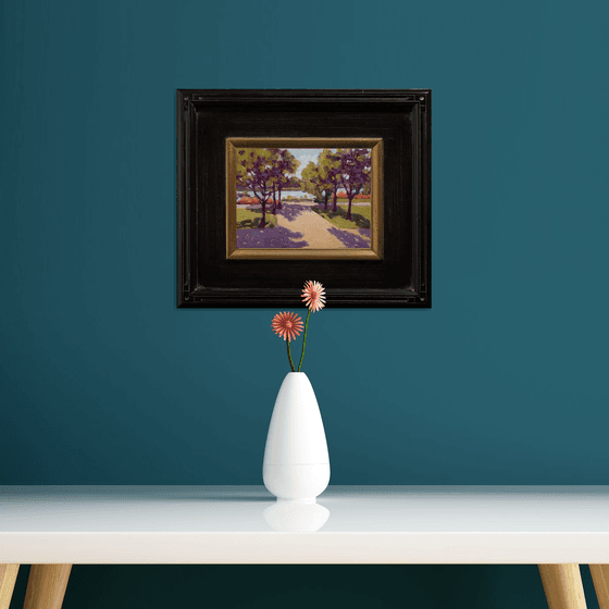 Cliff Cave Park in Sunlight