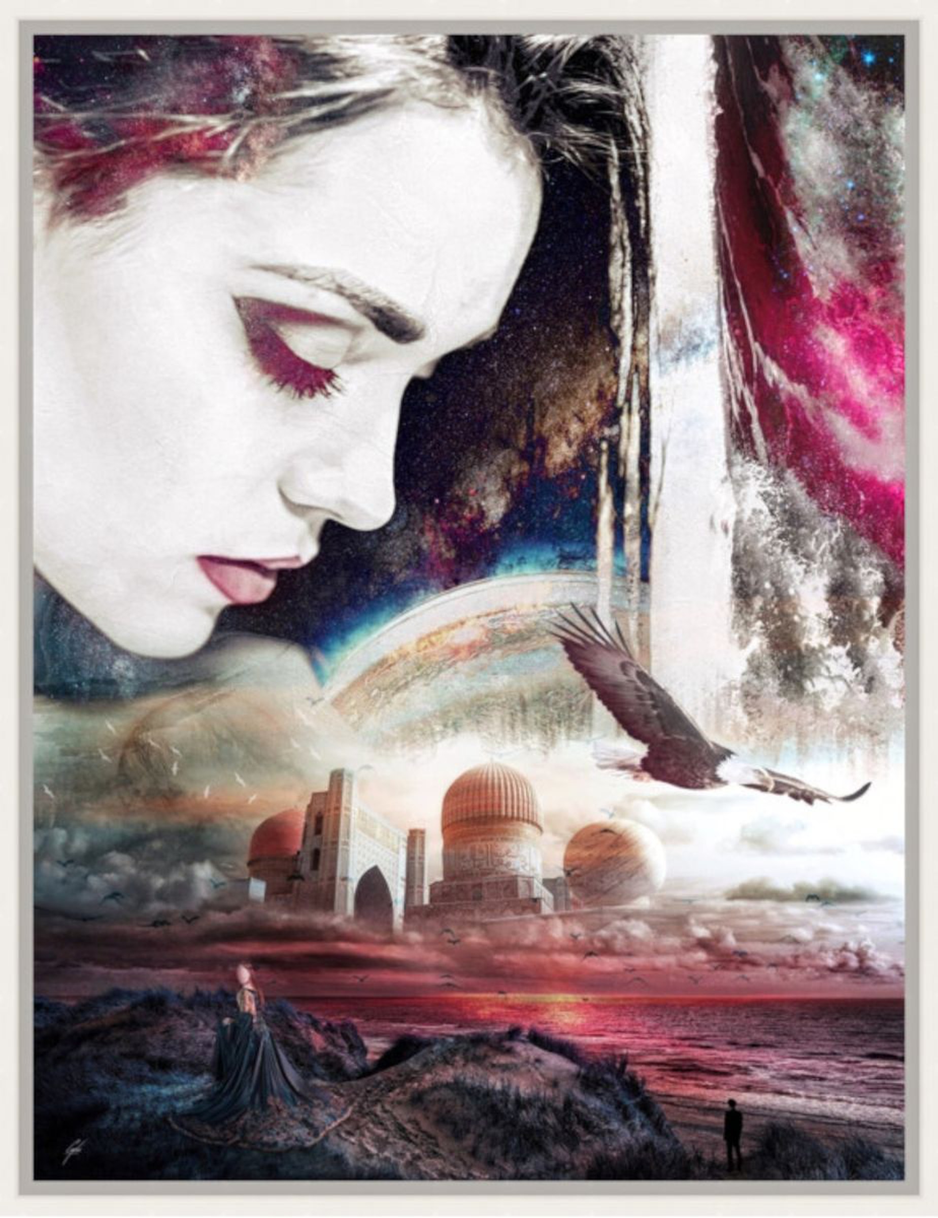 The Sense Of Freedom Digital Painting Printed Artfinder