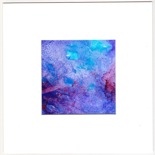 Small abstract painting by Anjana Cawdell