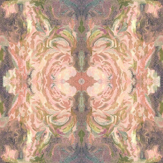 Earth Kaleidoscope print