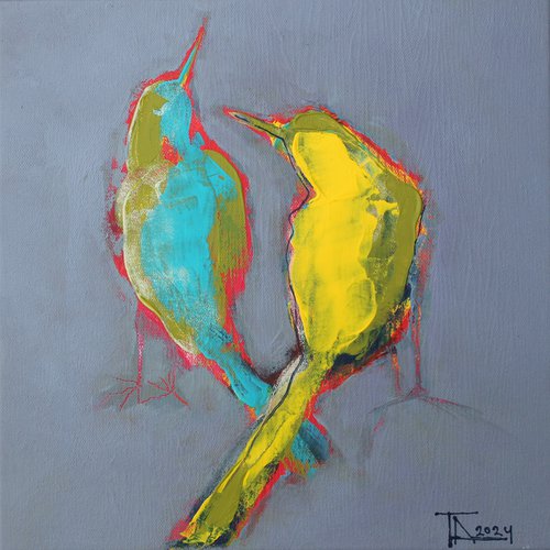 Birds II. by Tatjana Auschew