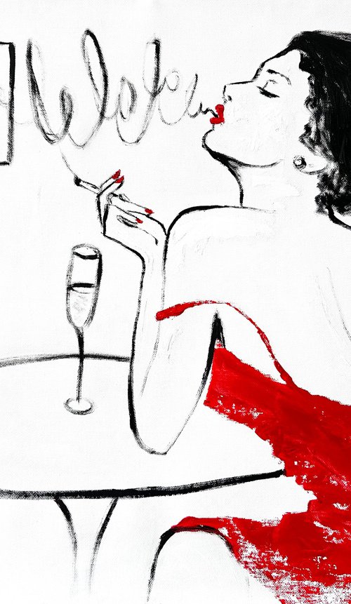NO SMOKING, MADAME by Kristina Mallen