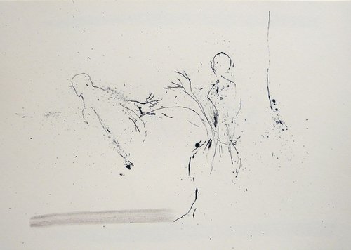 Breaking Splinters, 29x42 cm by Frederic Belaubre