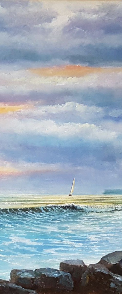 Alone on a Wide Sea by Paul Narbutt