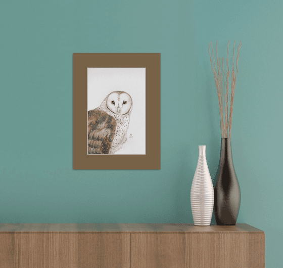 Owl 20x30 cm