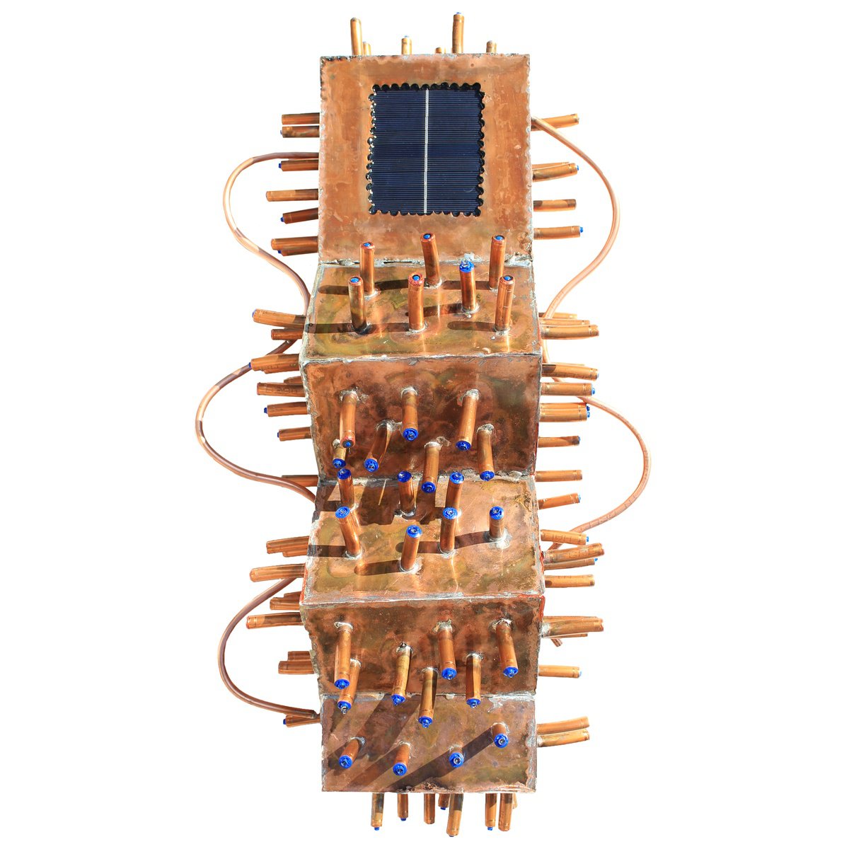 Abstract Sculpture By Tanbelia, 24 X 14", The Reed, Original Artwork