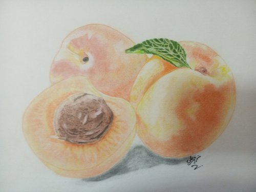 Peach time by Manuchahar Ali