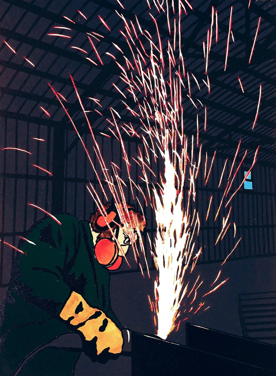 Graphic Portrait Linocut By Francis Stanton, 11 X 14, Light, Original Artwork