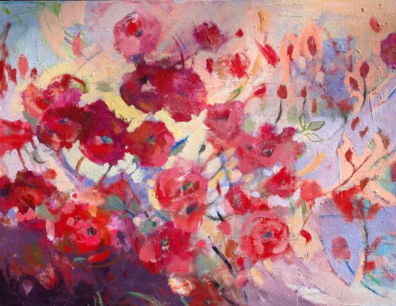 Fall roses.