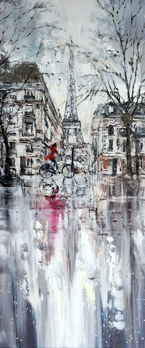 'WINTER IN PARIS' by Ewa Czarniecka