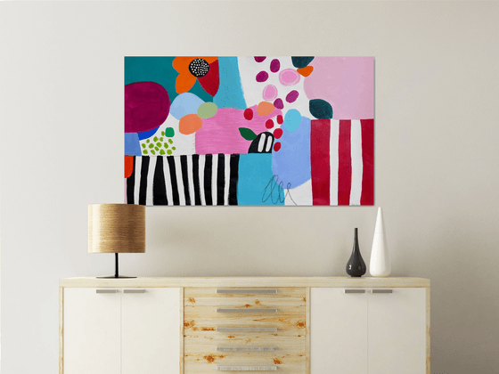 Dynamic Abstract painting