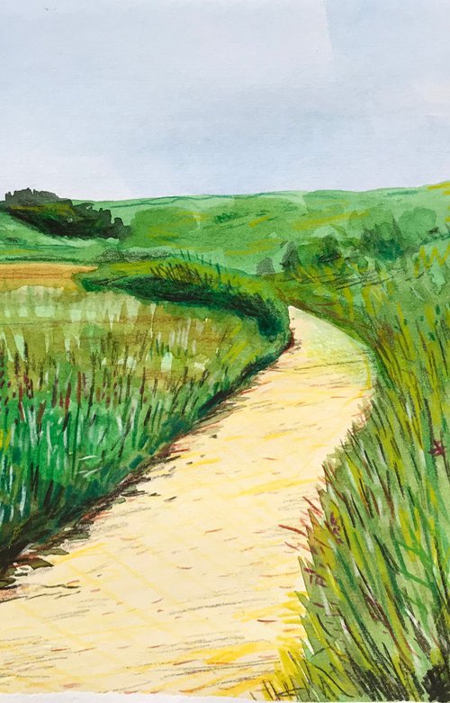 Country Path by Kitty  Cooper