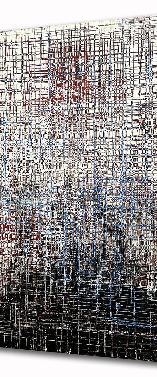 Industrial Decline (36x36in) by Robert  Tillberg