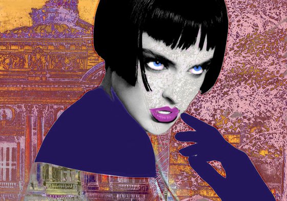 Vamp Girl in Paris