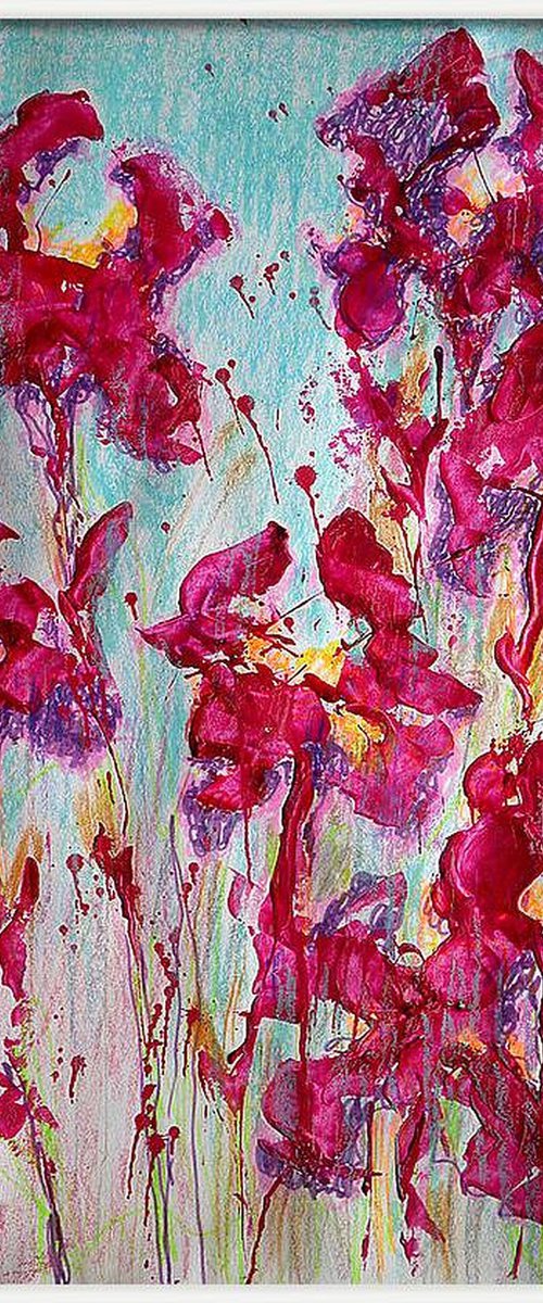 Fantasy with Flowers 327 by Rakhmet Redzhepov