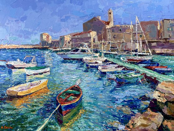 Boats of Giovinazzo Italy