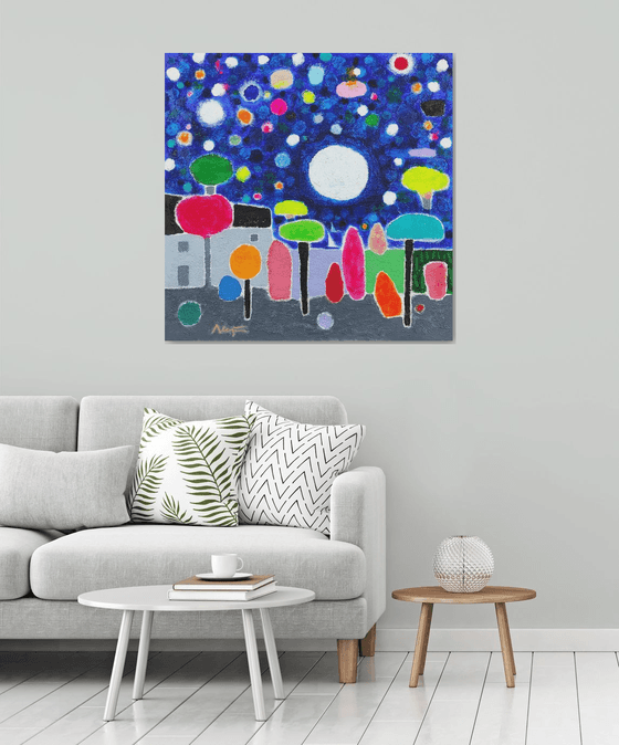 Starry Night (pop, nature, impressionism)