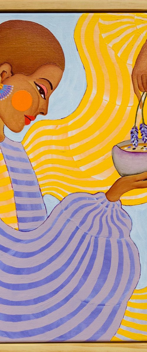 Lavender Tea by Hiranya R