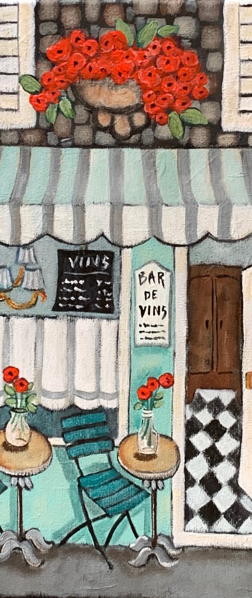 “Cafe Francais” by Holly Wojahn