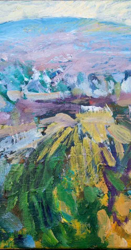 Lavender Mountain by Elizabeth Anne Fox