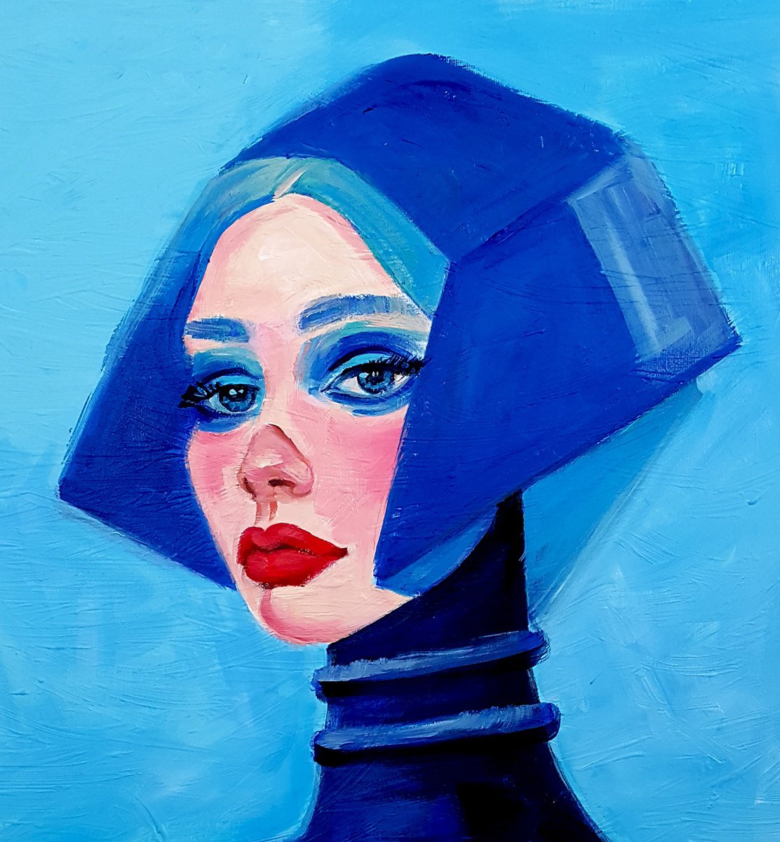  Love Is Blue By Trayko Popov, 20 X 24, Artwork For Sale On Artfinder