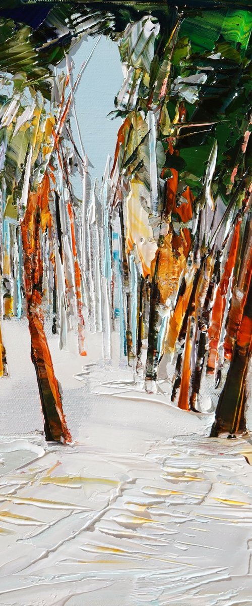 Numinous Stroll To The Wood Heap by Bridie O'Brien