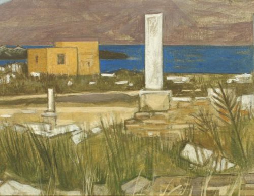 Ruins, Delos island by Markos Kampanis