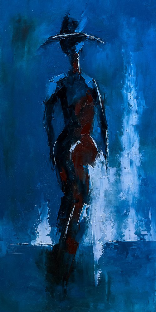 Abstract woman figure. Figurative art by Marinko Šaric