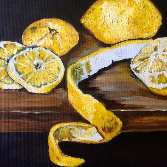 Still life with Lemons