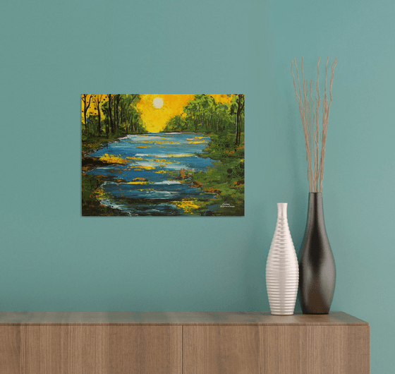 Morning River