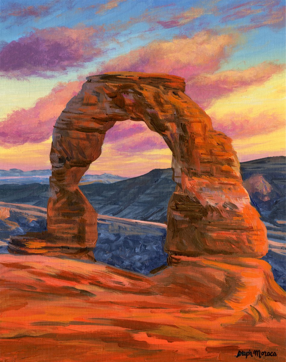 Delicate Arch by Steph Moraca
